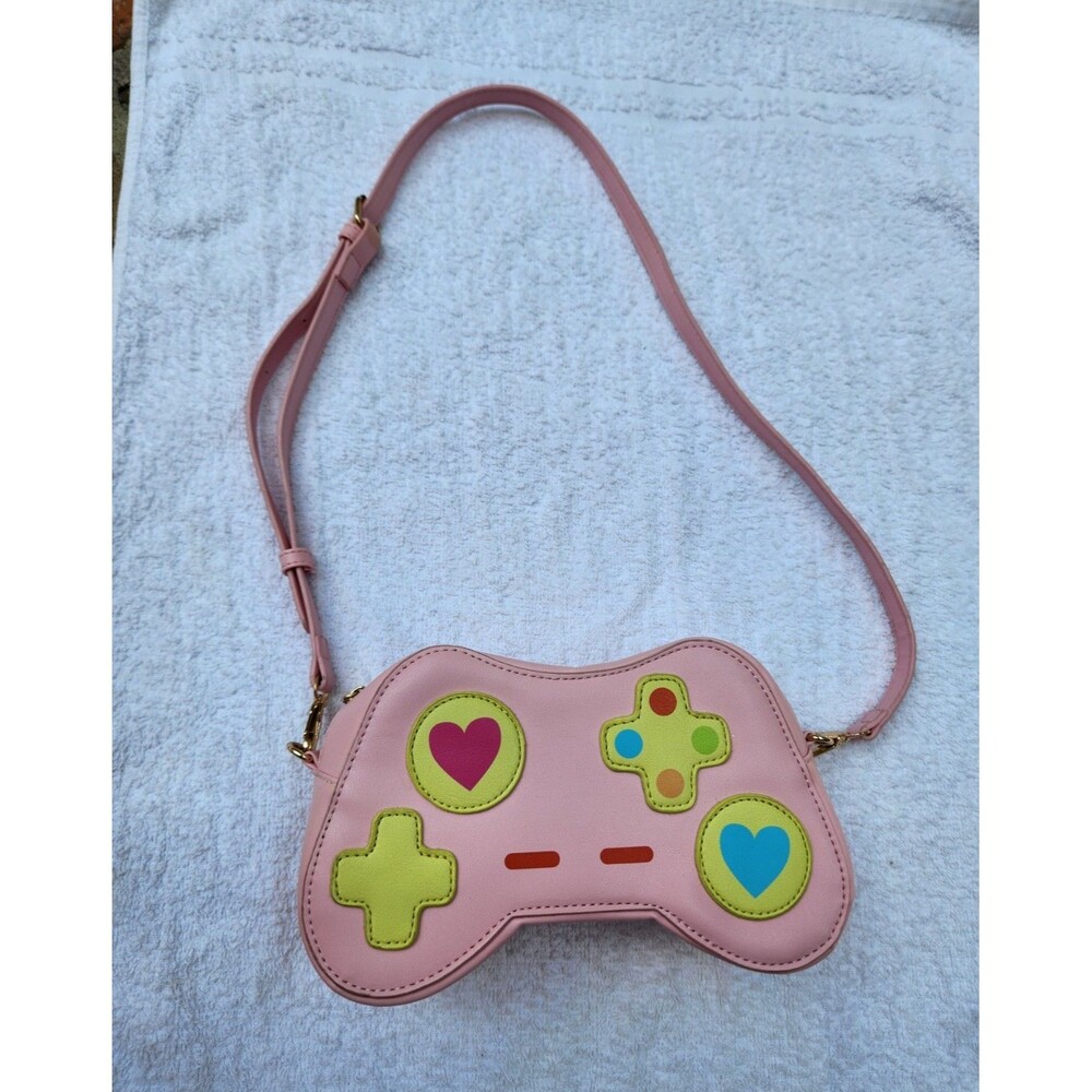 Pink Gamer Girl Playstation Controller Bag Cosplay Kawaii Video Game Purse Cute